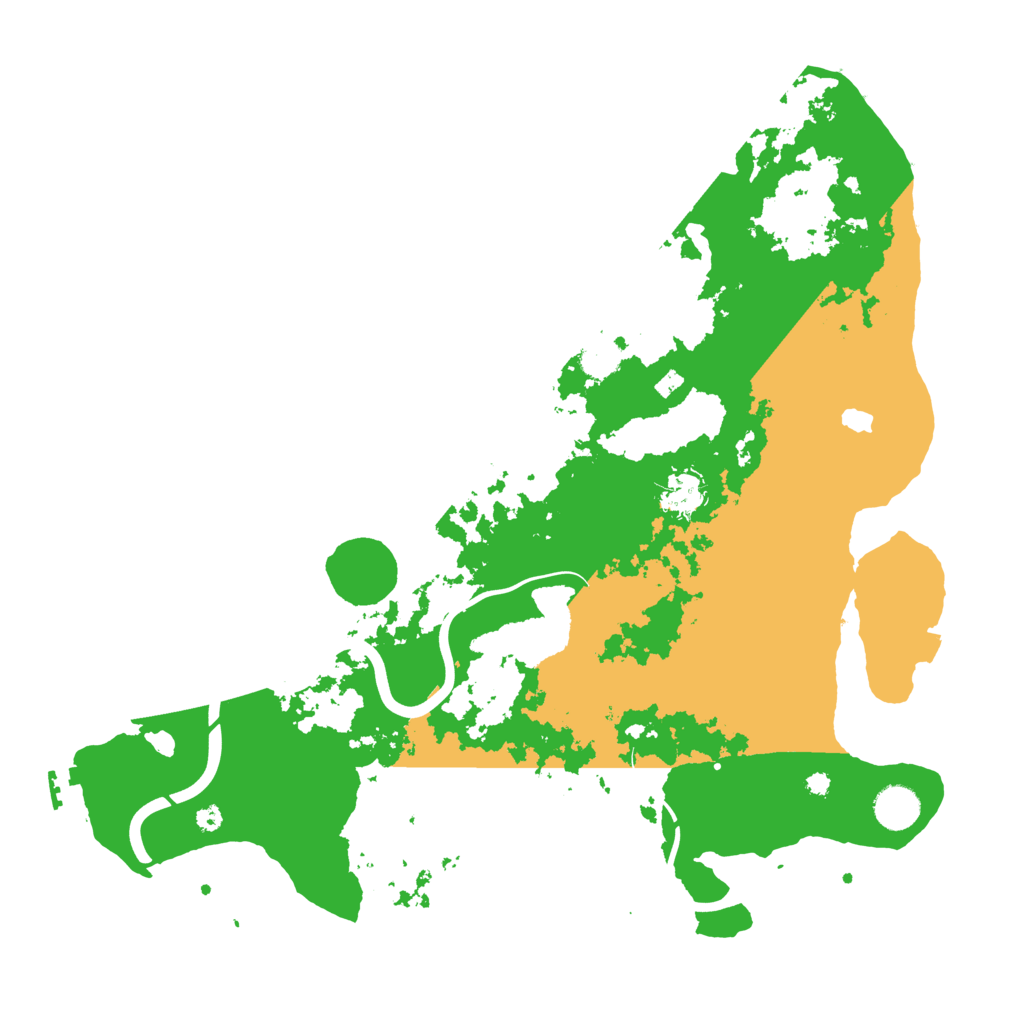 Biome Rust Map: Procedural Map, Size: 4000, Seed: 8765954