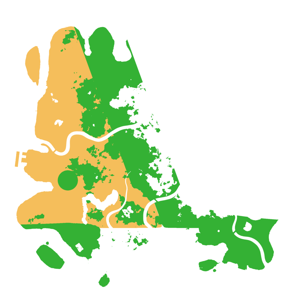 Biome Rust Map: Procedural Map, Size: 4000, Seed: 1286294763