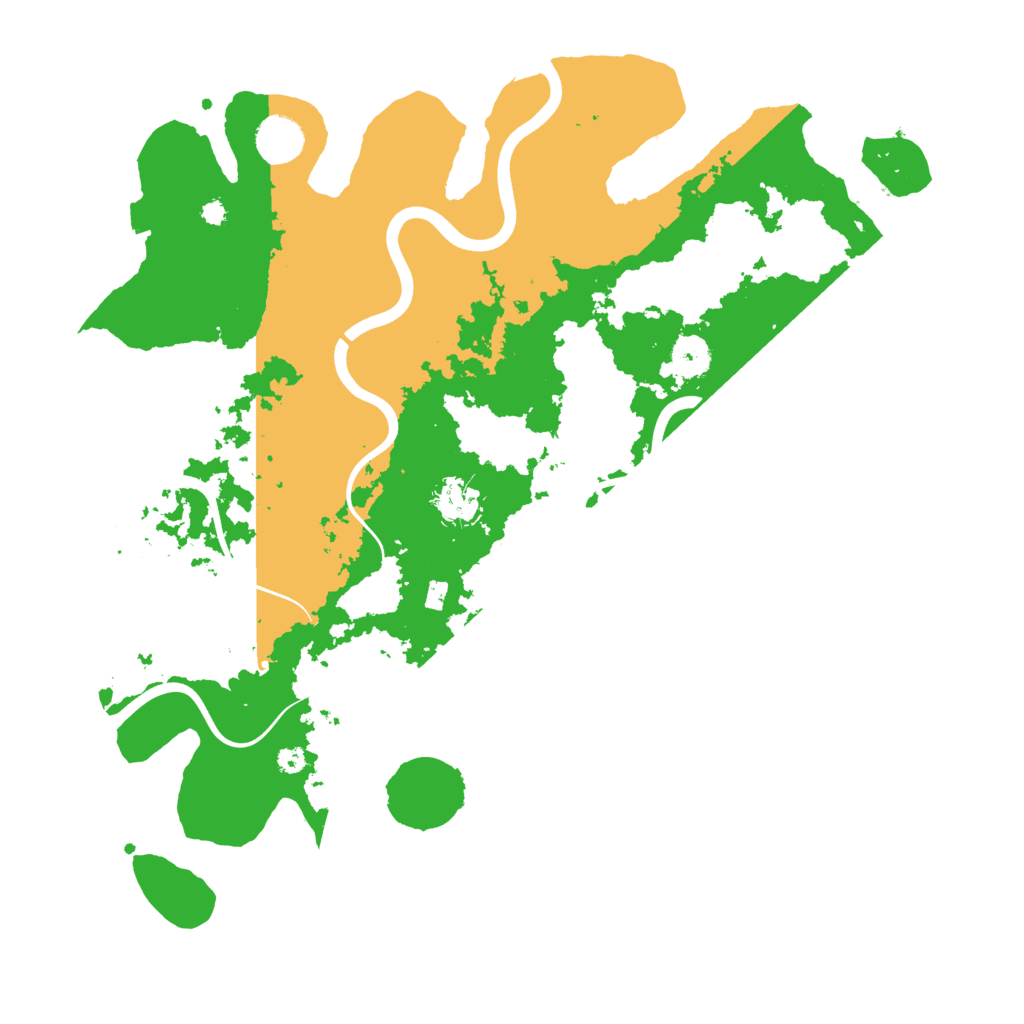 Biome Rust Map: Procedural Map, Size: 3800, Seed: 6543675