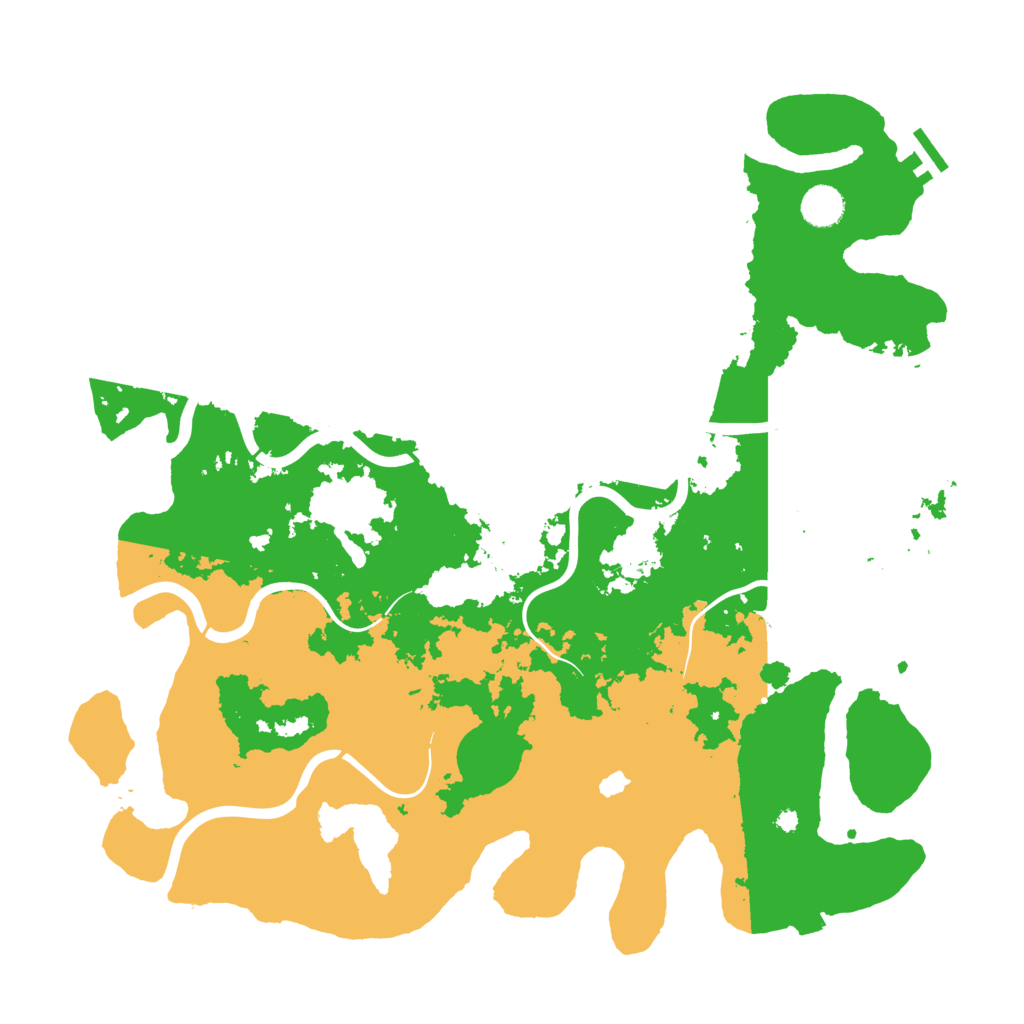 Biome Rust Map: Procedural Map, Size: 4250, Seed: 285671249