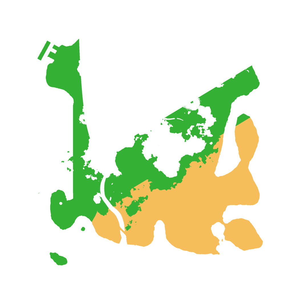 Biome Rust Map: Procedural Map, Size: 2875, Seed: 1180