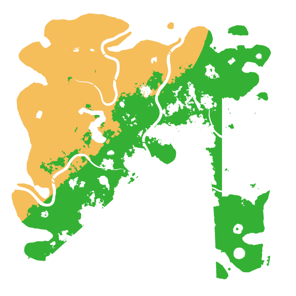 Biome Rust Map: Procedural Map, Size: 4500, Seed: 778899