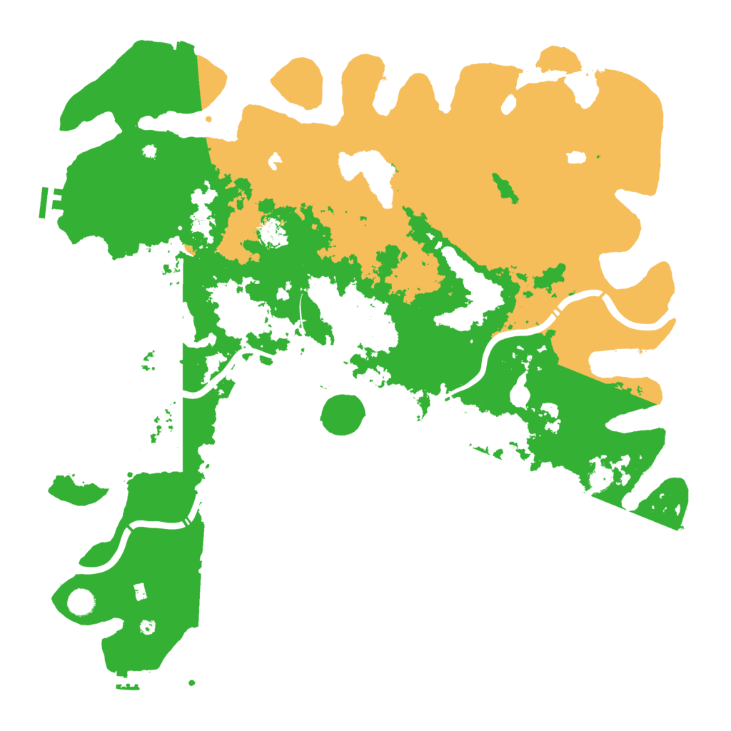 Biome Rust Map: Procedural Map, Size: 4750, Seed: 606202512