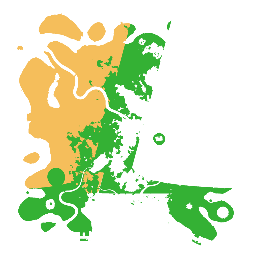 Biome Rust Map: Procedural Map, Size: 3900, Seed: 639