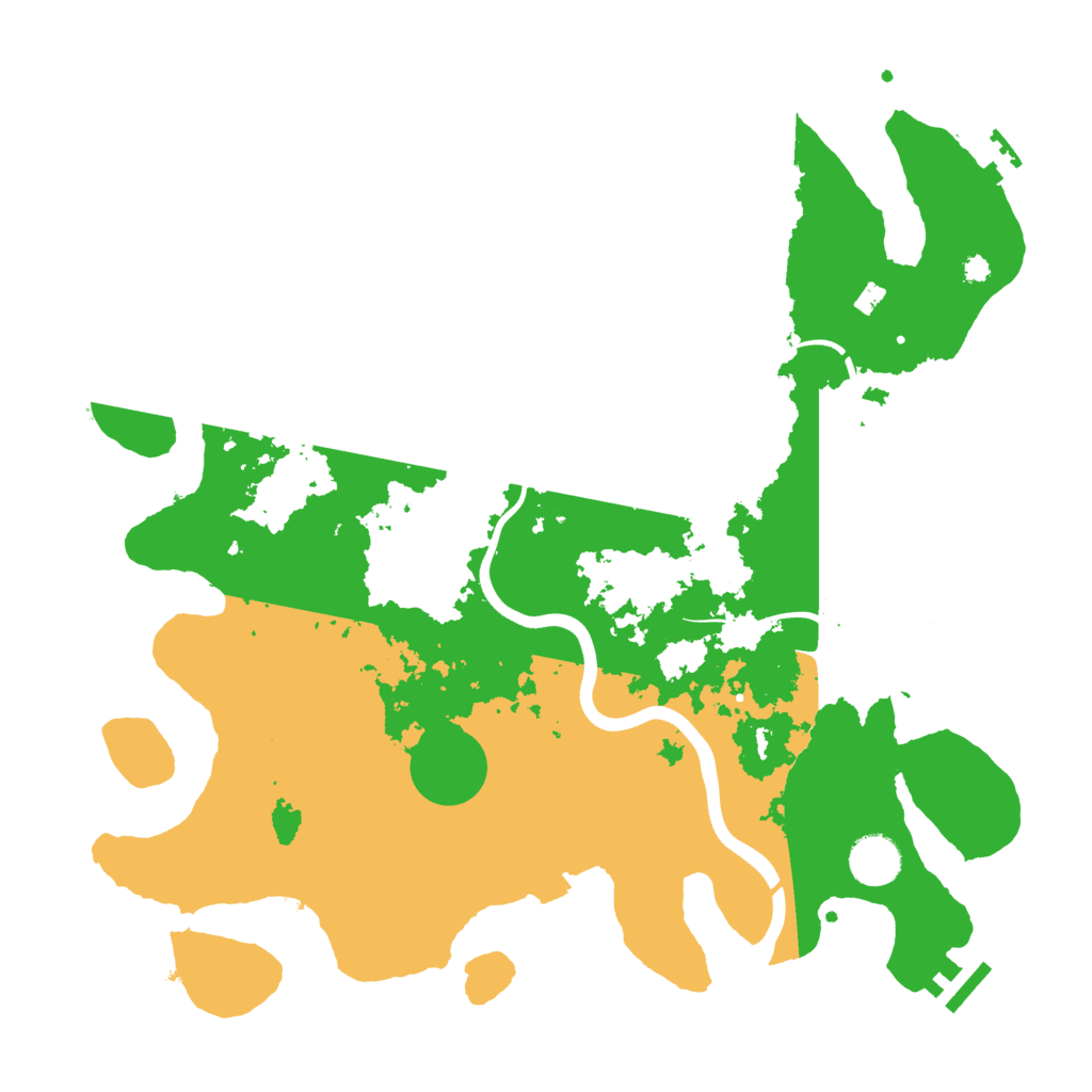 Biome Rust Map: Procedural Map, Size: 3750, Seed: 1984045096