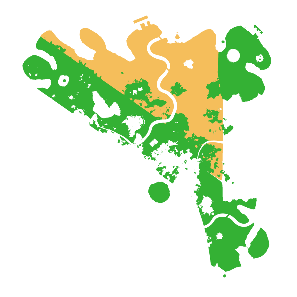 Biome Rust Map: Procedural Map, Size: 4000, Seed: 80694284