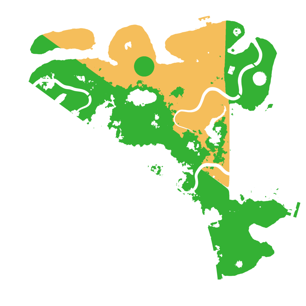 Biome Rust Map: Procedural Map, Size: 4000, Seed: 1964612250