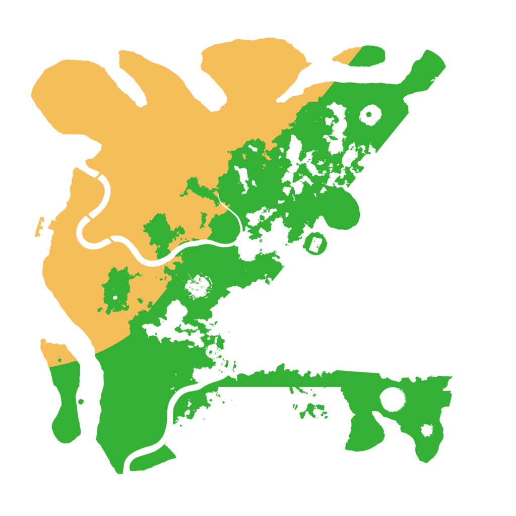 Biome Rust Map: Procedural Map, Size: 3750, Seed: 1082224328