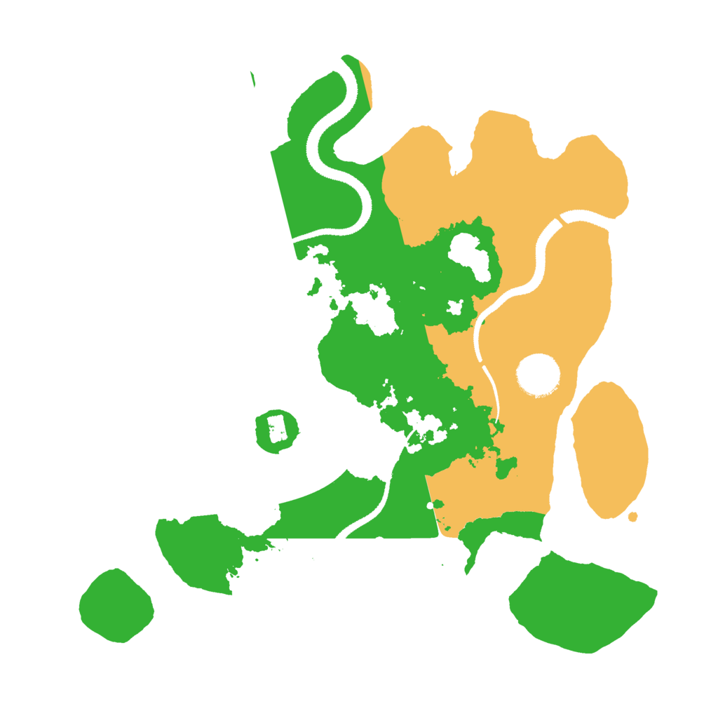 Biome Rust Map: Procedural Map, Size: 2950, Seed: 415695627