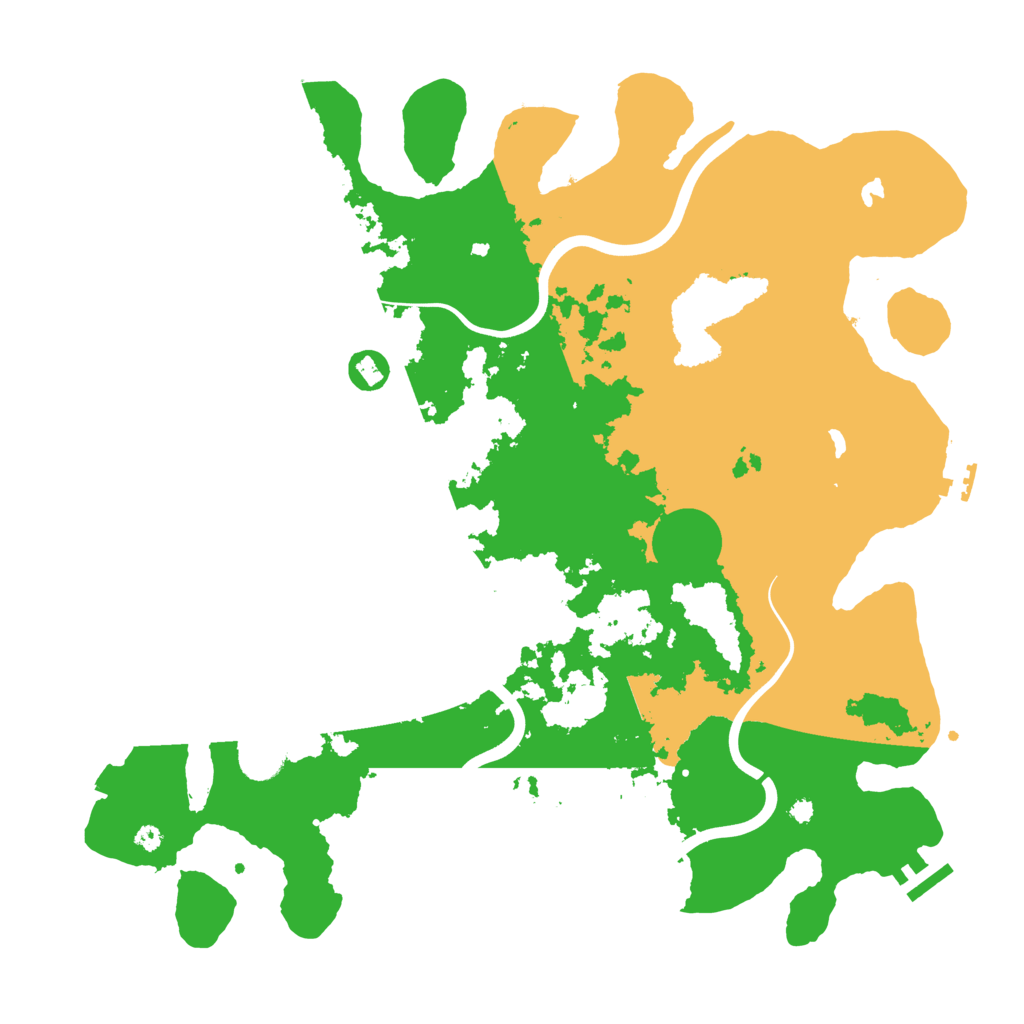 Biome Rust Map: Procedural Map, Size: 4000, Seed: 1764426113