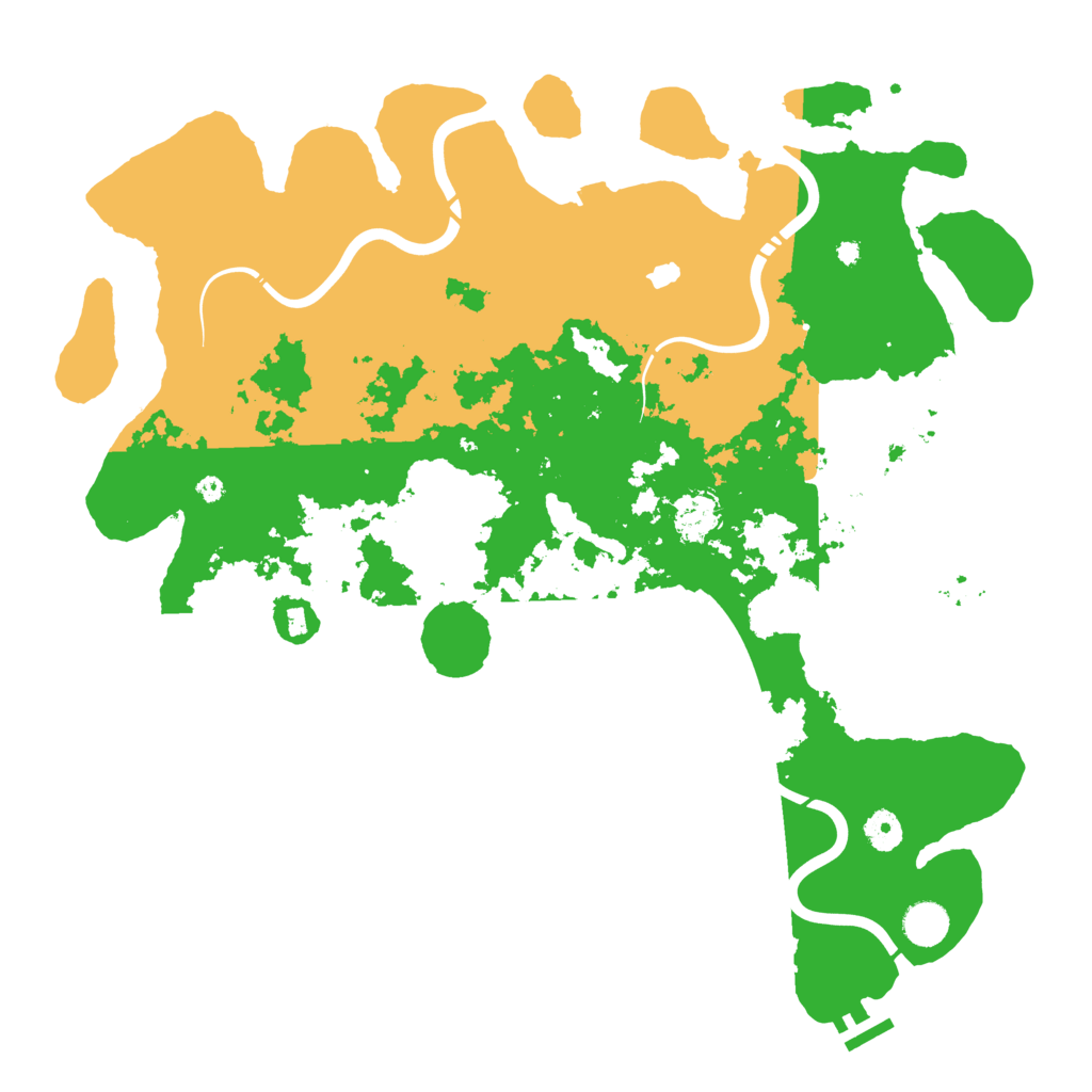 Biome Rust Map: Procedural Map, Size: 4250, Seed: 310349759