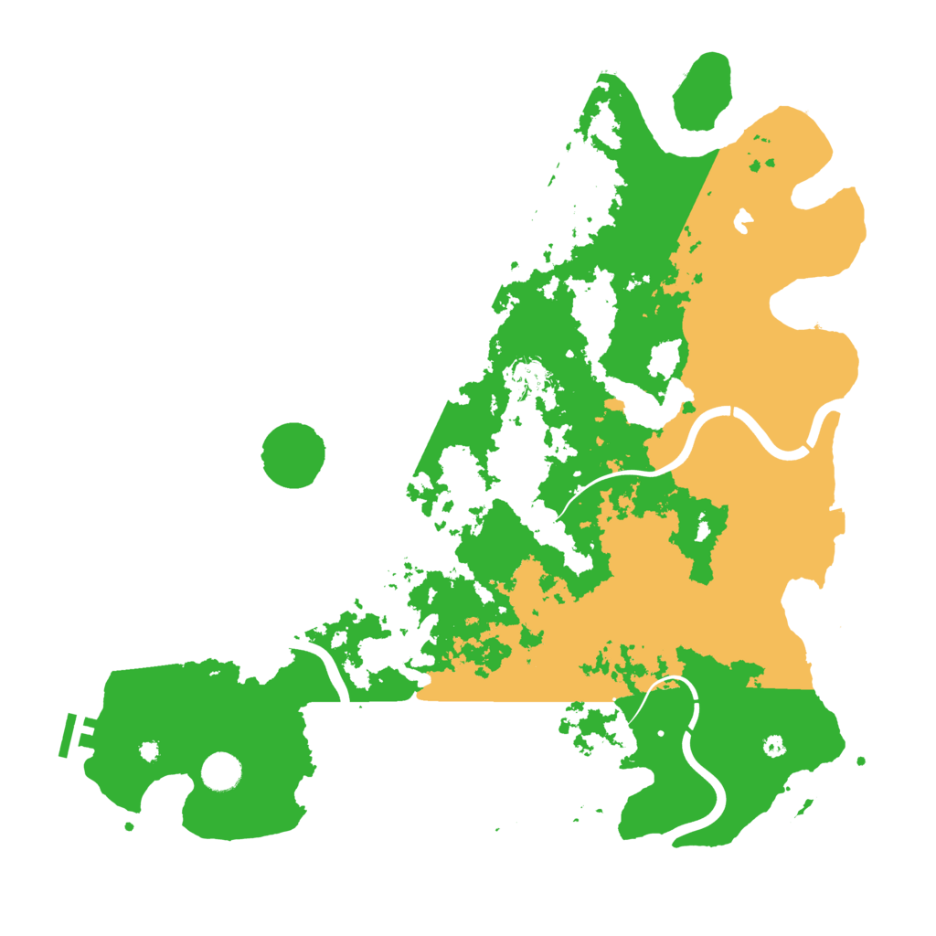 Biome Rust Map: Procedural Map, Size: 4250, Seed: 50618463