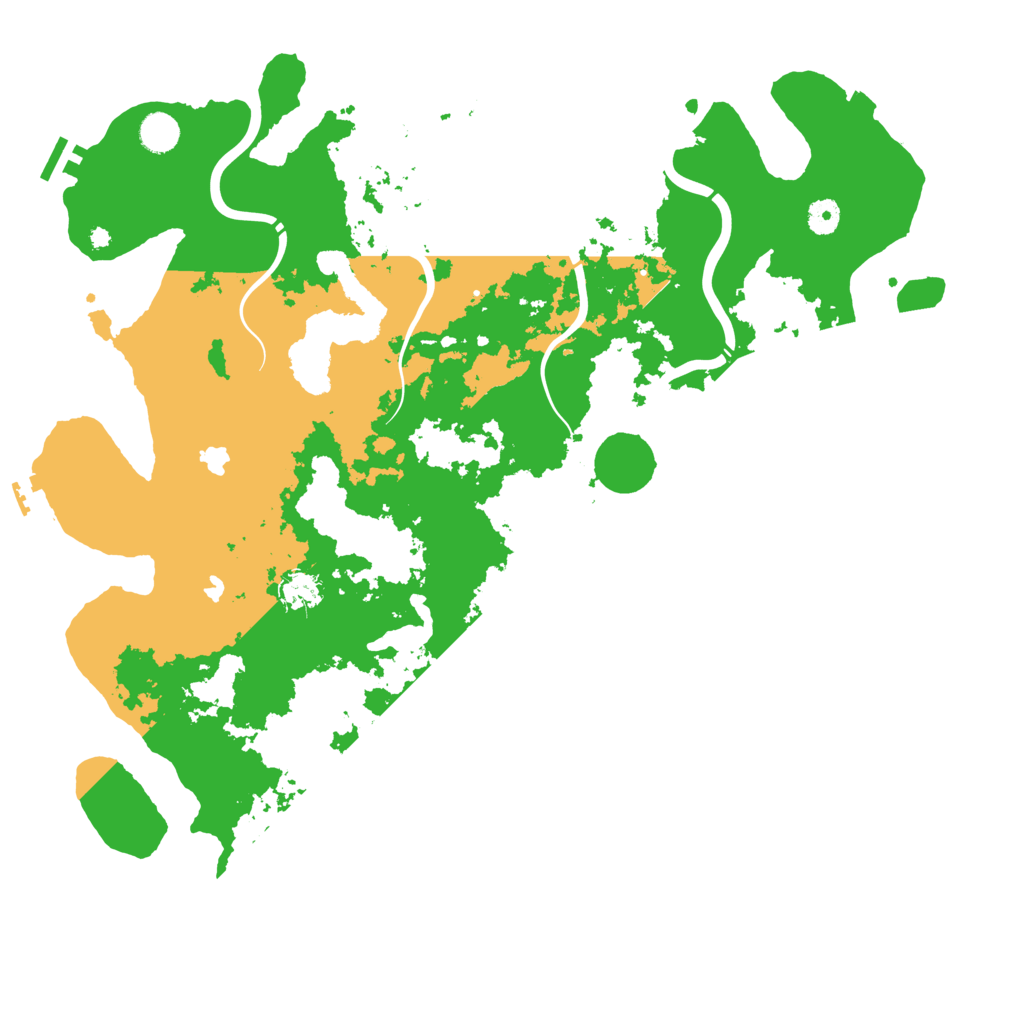 Biome Rust Map: Procedural Map, Size: 4500, Seed: 1520208682