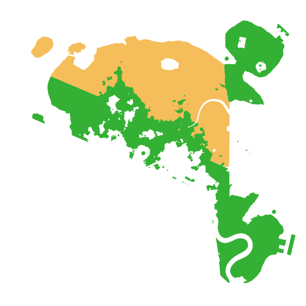 Biome Rust Map: Procedural Map, Size: 3000, Seed: 902345