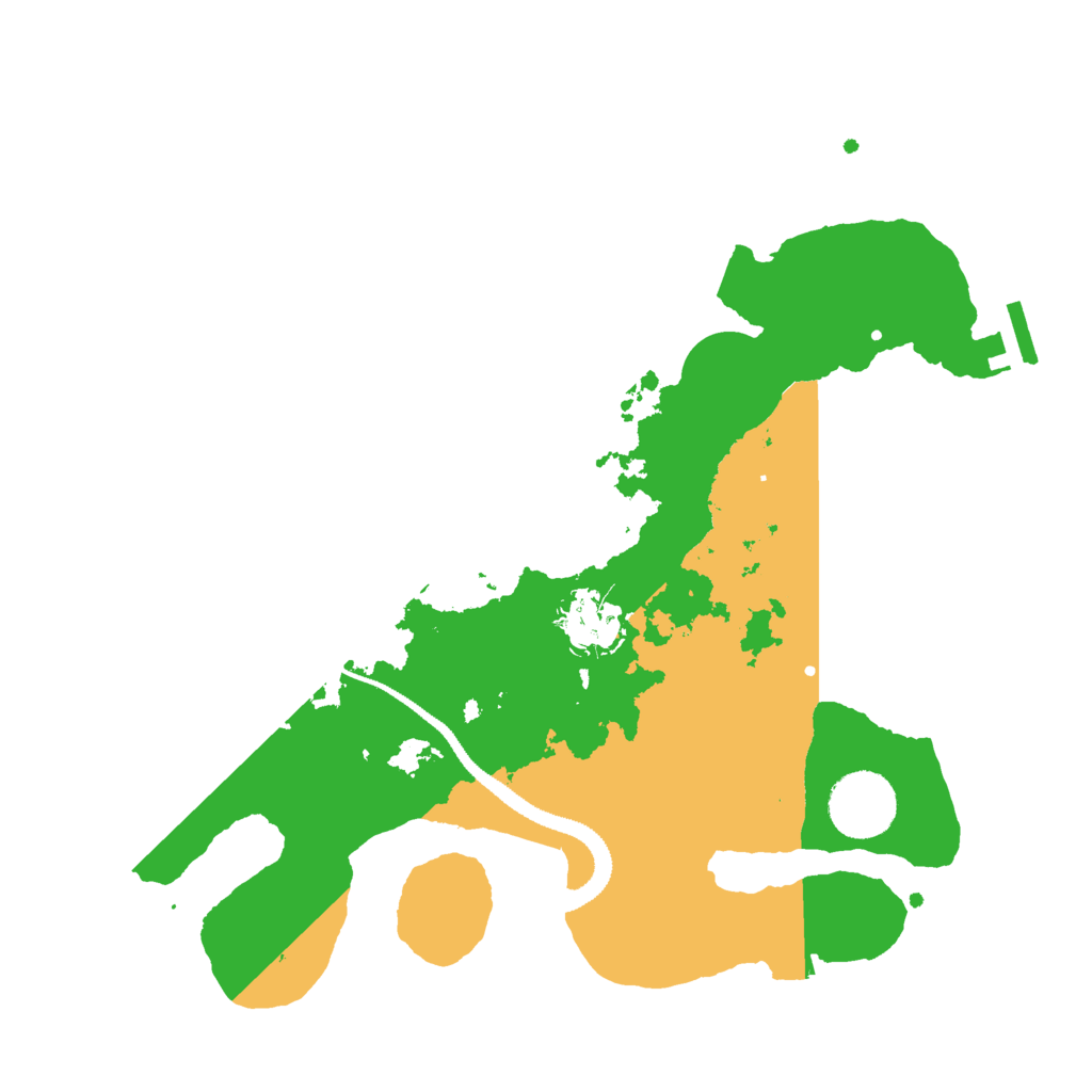 Biome Rust Map: Procedural Map, Size: 3000, Seed: 1422611611