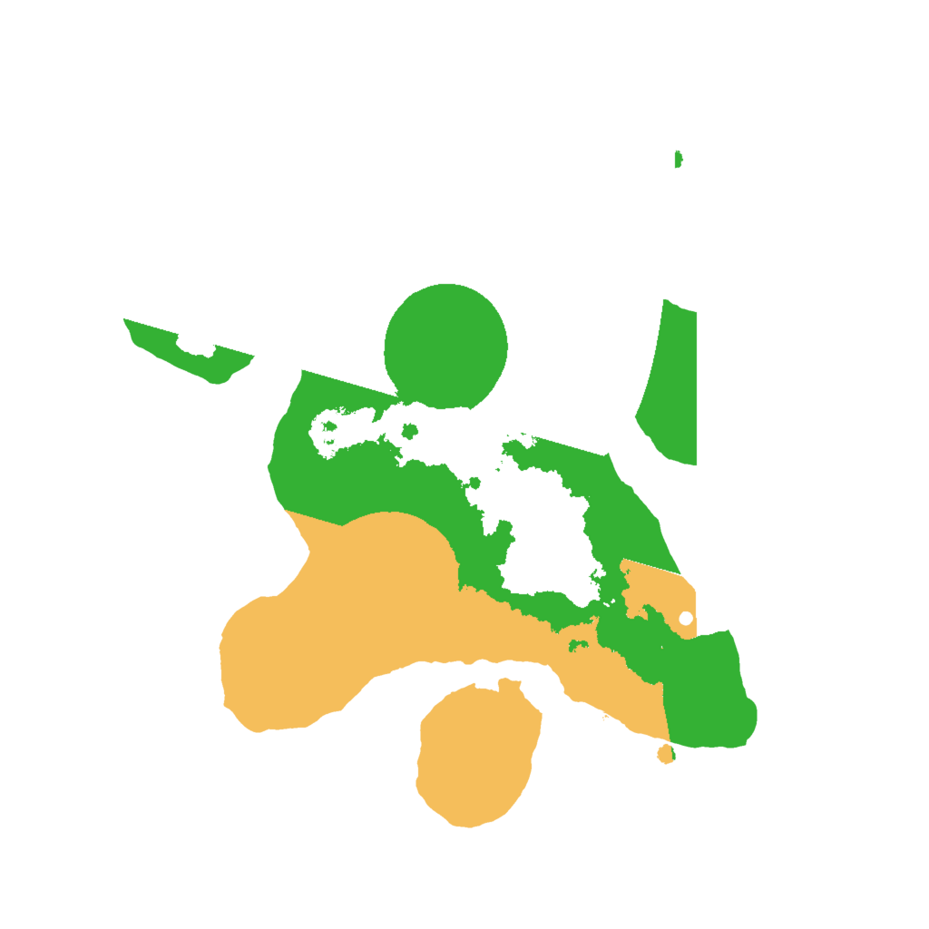 Biome Rust Map: Procedural Map, Size: 2000, Seed: 1499709587