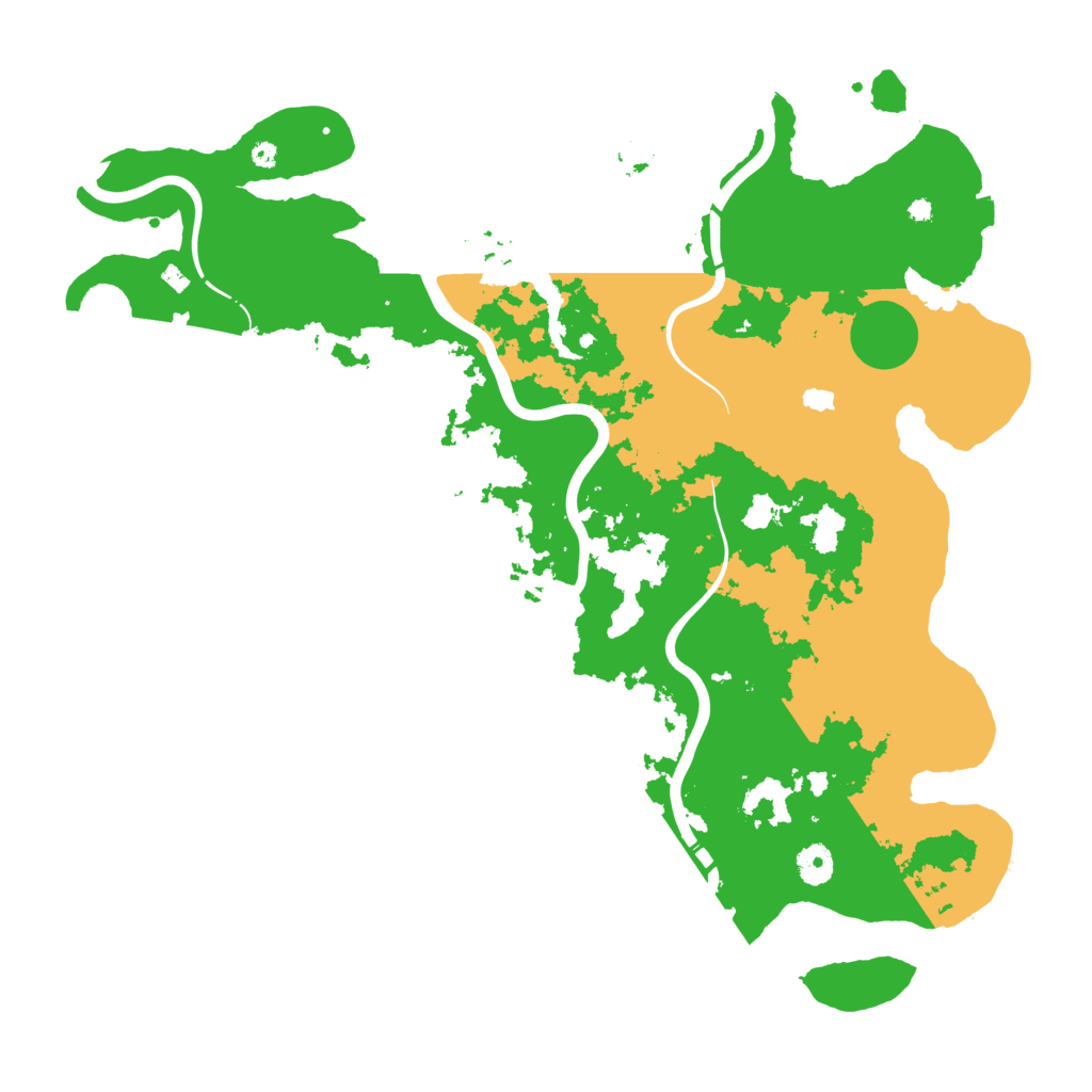 Biome Rust Map: Procedural Map, Size: 4250, Seed: 812164831