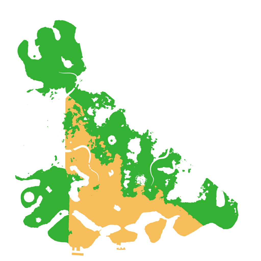 Biome Rust Map: Procedural Map, Size: 4500, Seed: 2140713865