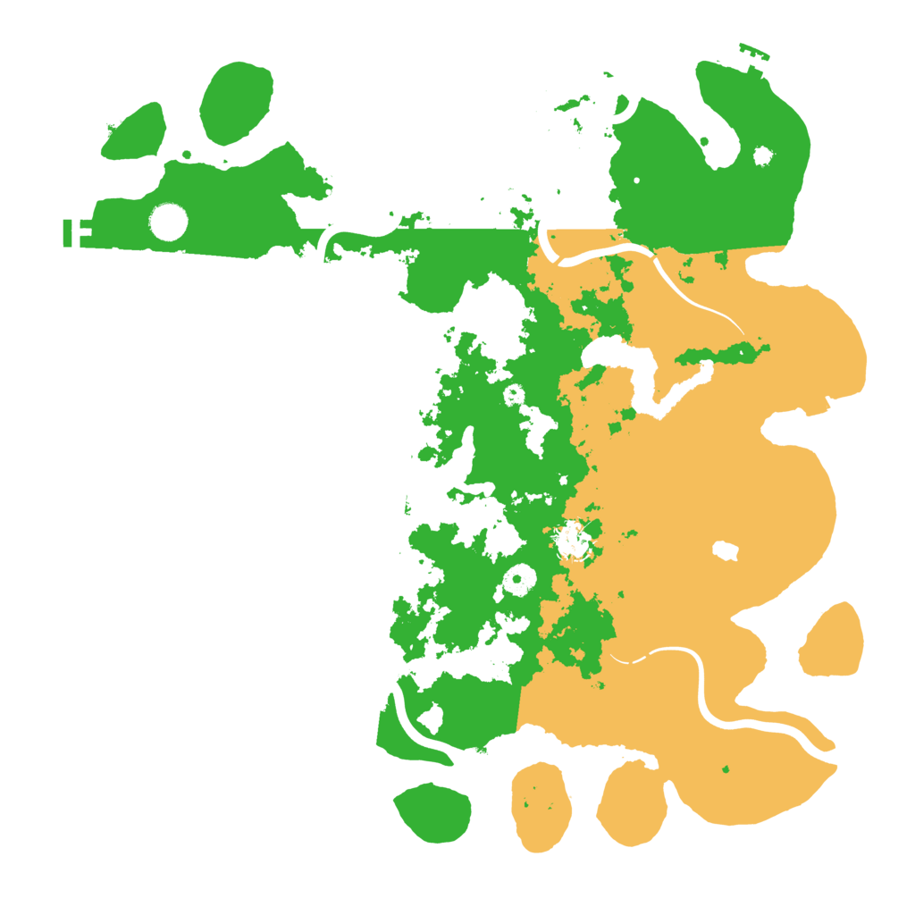 Biome Rust Map: Procedural Map, Size: 4250, Seed: 5243978