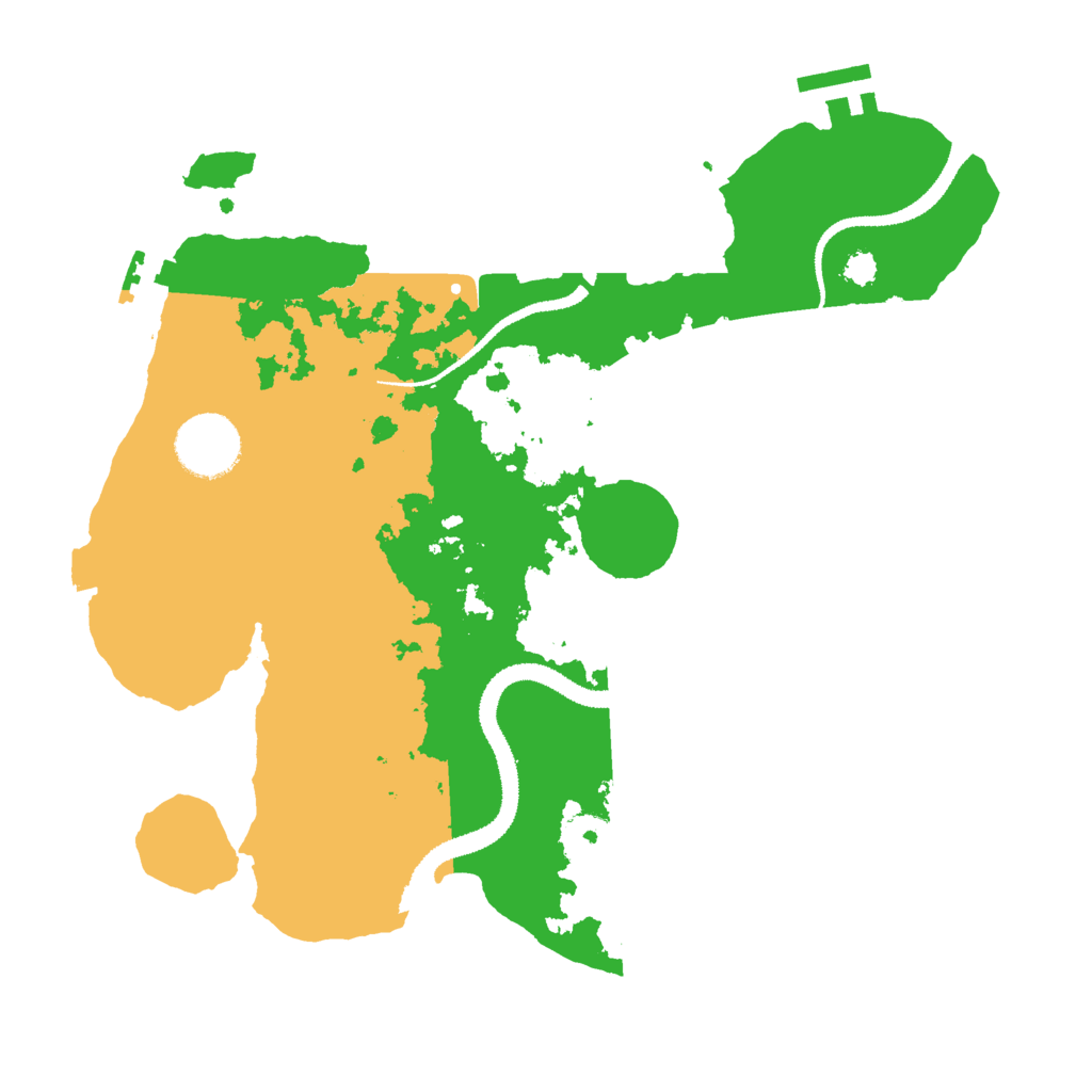 Biome Rust Map: Procedural Map, Size: 3000, Seed: 1703652