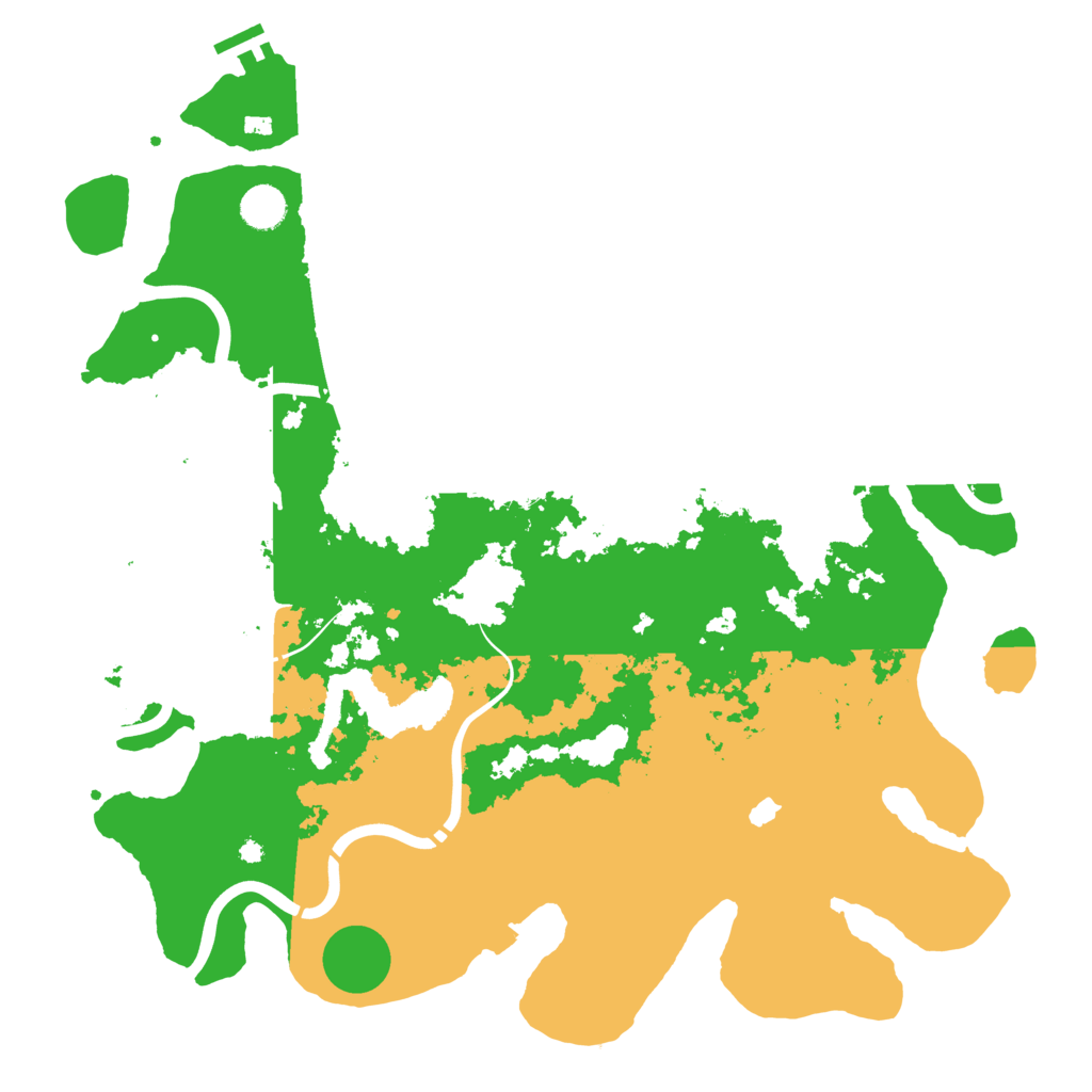 Biome Rust Map: Procedural Map, Size: 4250, Seed: 760351594