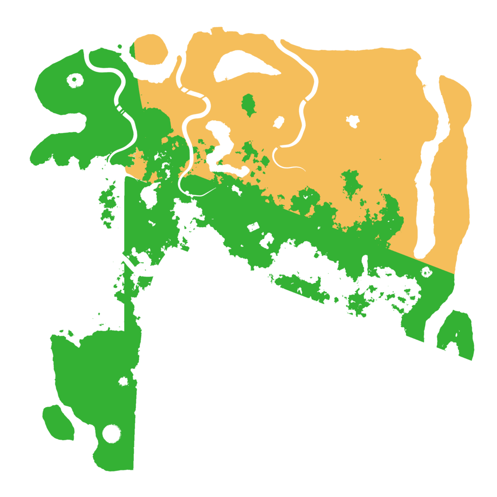 Biome Rust Map: Procedural Map, Size: 4800, Seed: 1350881520