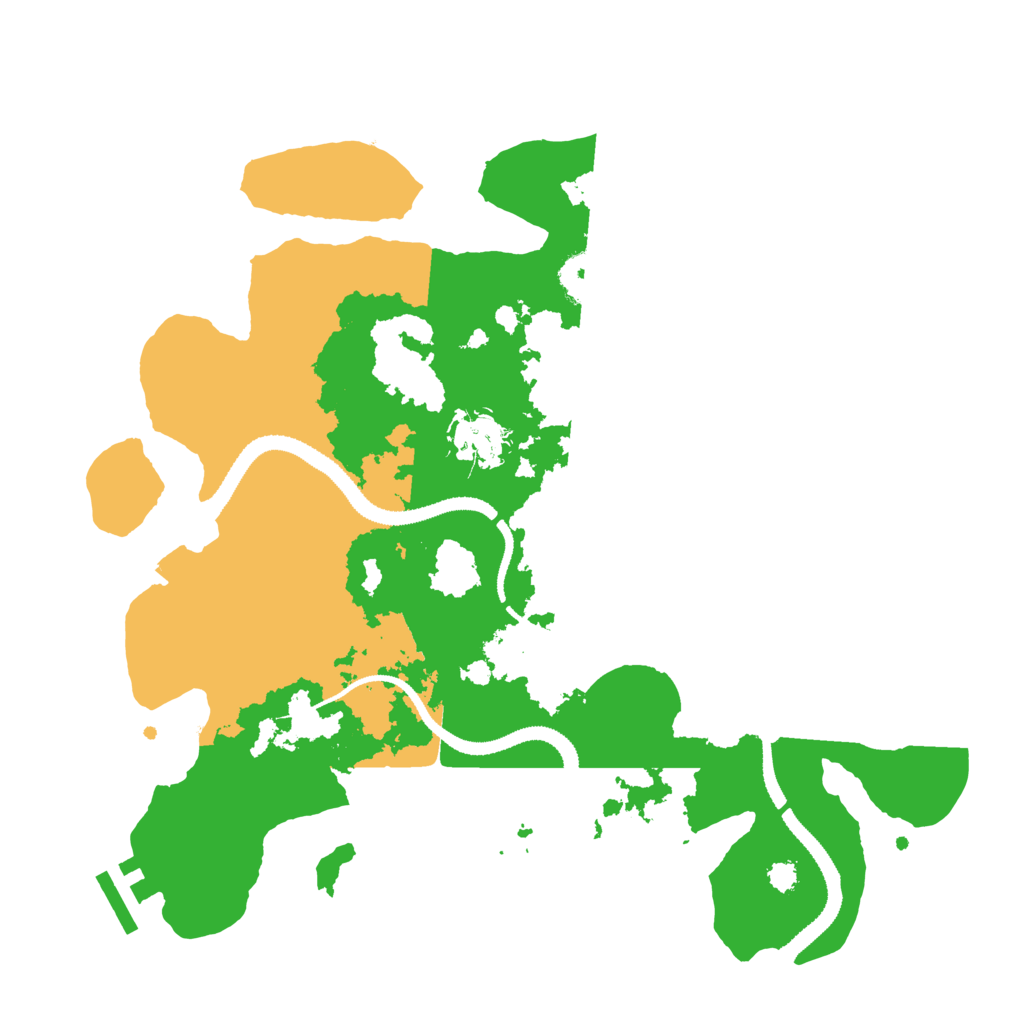 Biome Rust Map: Procedural Map, Size: 3120, Seed: 287825136