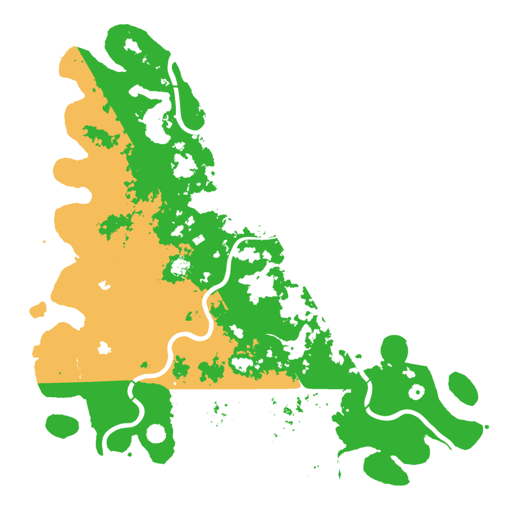 Biome Rust Map: Procedural Map, Size: 5000, Seed: 3635