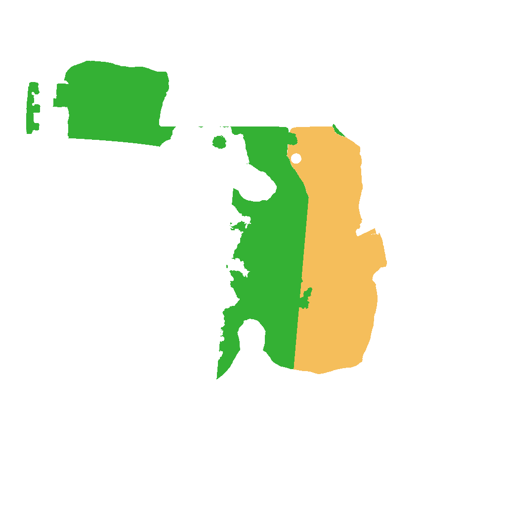 Biome Rust Map: Procedural Map, Size: 1500, Seed: 645801455