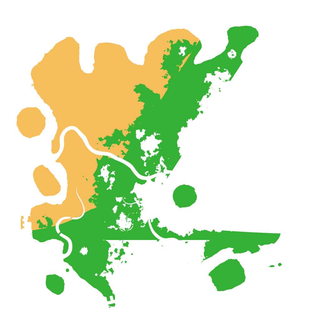 Biome Rust Map: Procedural Map, Size: 3750, Seed: 2017629848