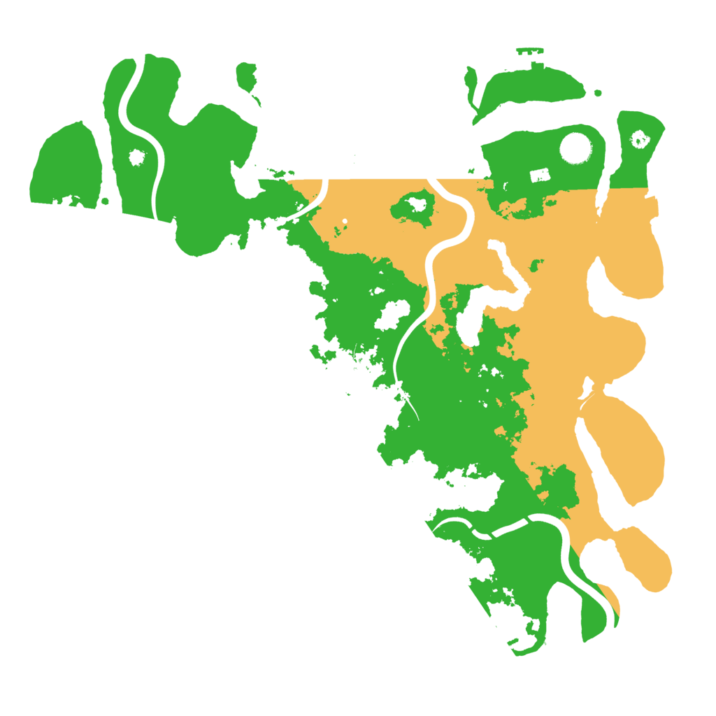 Biome Rust Map: Procedural Map, Size: 4000, Seed: 481056405