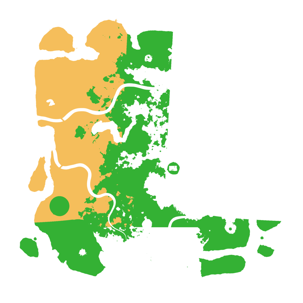 Biome Rust Map: Procedural Map, Size: 4050, Seed: 1552543940
