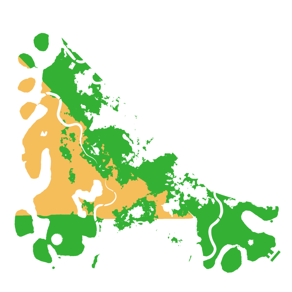 Biome Rust Map: Procedural Map, Size: 4560, Seed: 541951878