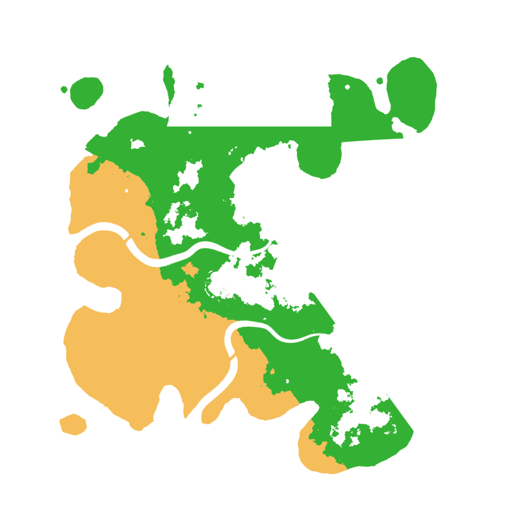 Biome Rust Map: Procedural Map, Size: 3000, Seed: 1459072848