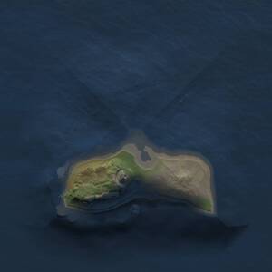 Thumbnail Rust Map: Procedural Map, Size: 1000, Seed: 1206392076, 1 Monuments