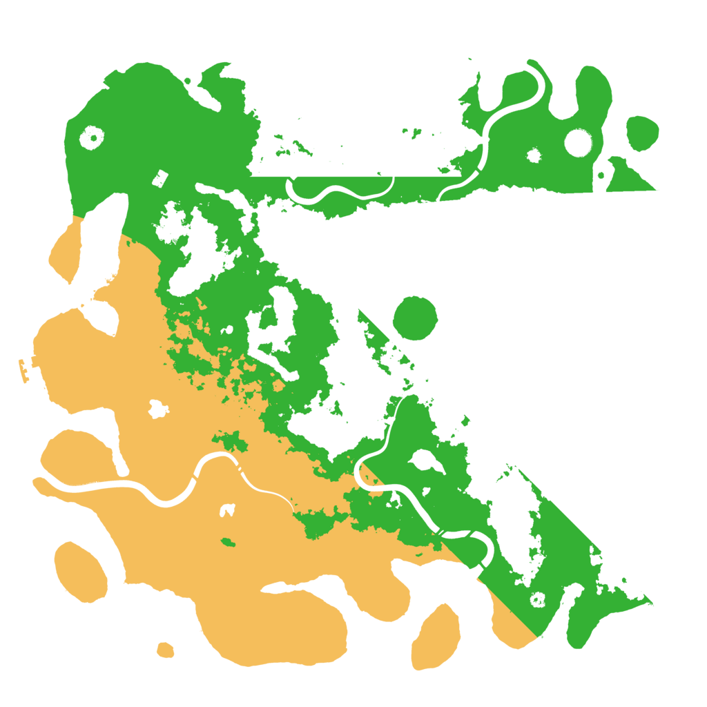 Biome Rust Map: Procedural Map, Size: 4500, Seed: 788753483
