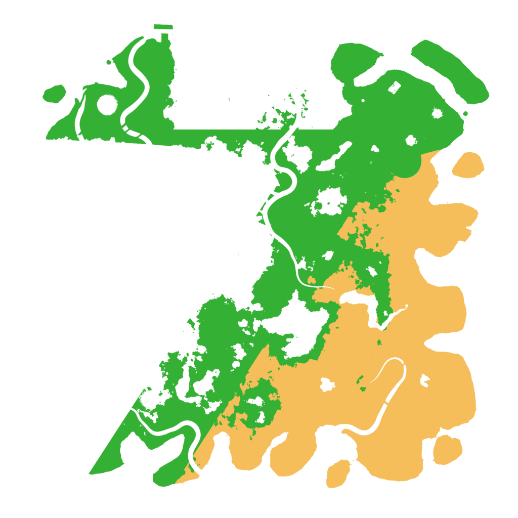Biome Rust Map: Procedural Map, Size: 4500, Seed: 643173961