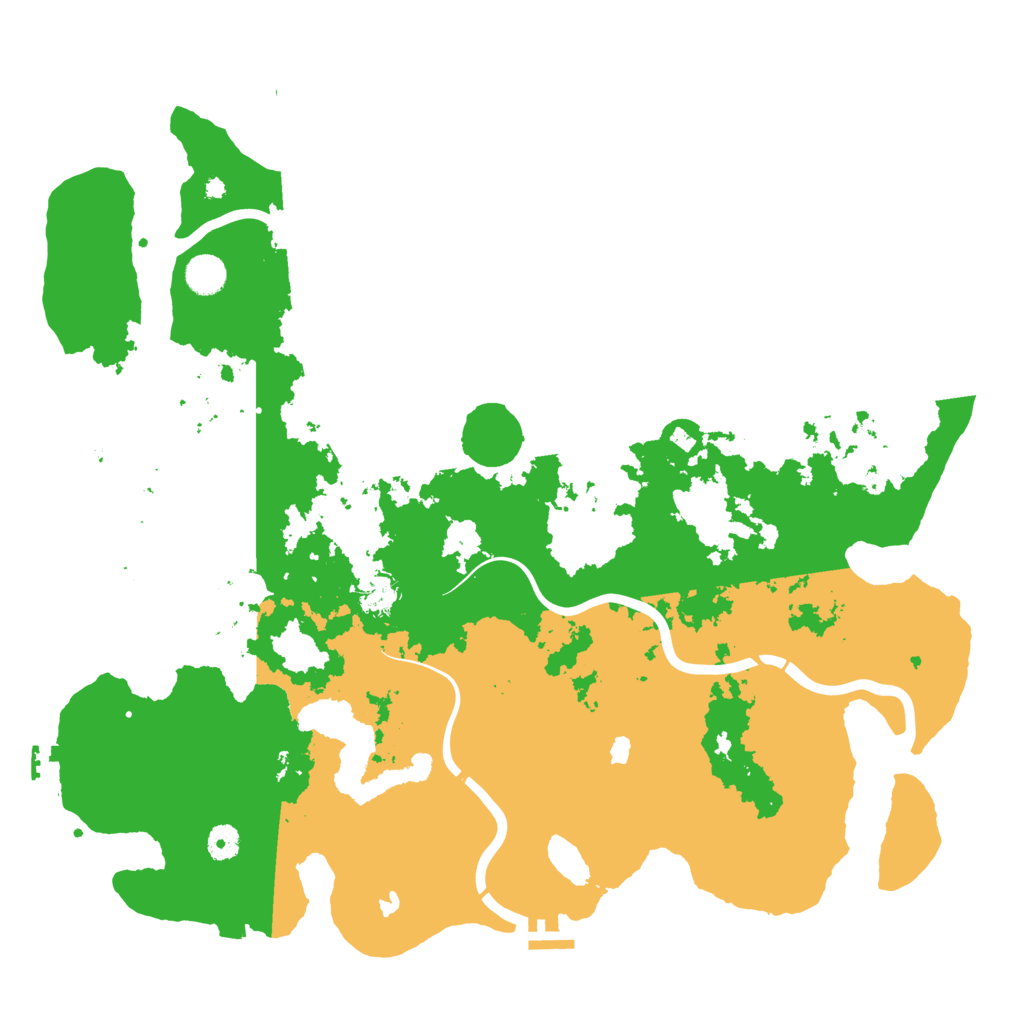 Biome Rust Map: Procedural Map, Size: 4500, Seed: 1044629077