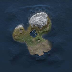 Thumbnail Rust Map: Procedural Map, Size: 1500, Seed: 146734997, 2 Monuments