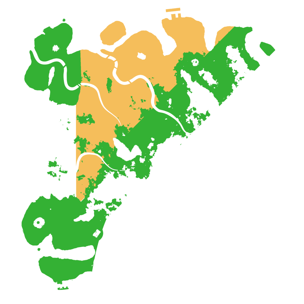 Biome Rust Map: Procedural Map, Size: 4250, Seed: 385430616