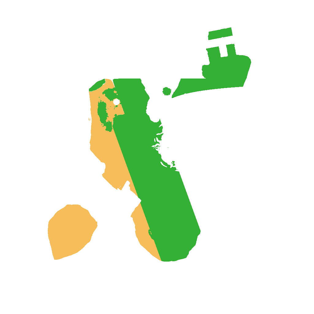 Biome Rust Map: Procedural Map, Size: 1500, Seed: 69864