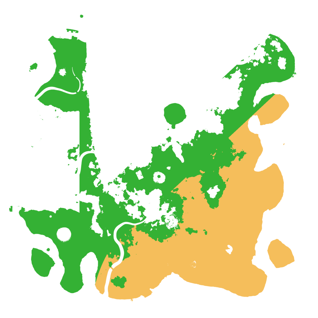 Biome Rust Map: Procedural Map, Size: 4000, Seed: 1142269153