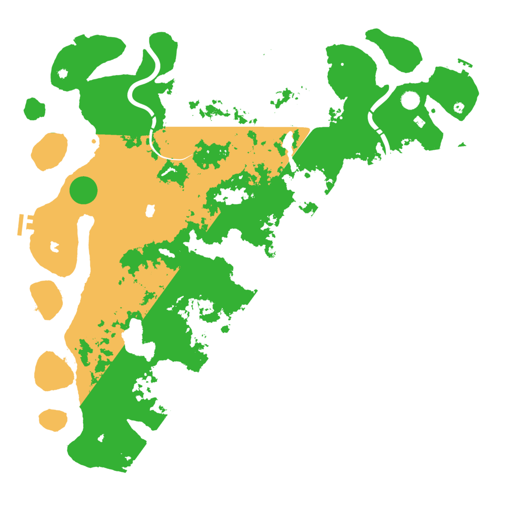 Biome Rust Map: Procedural Map, Size: 4800, Seed: 533350625