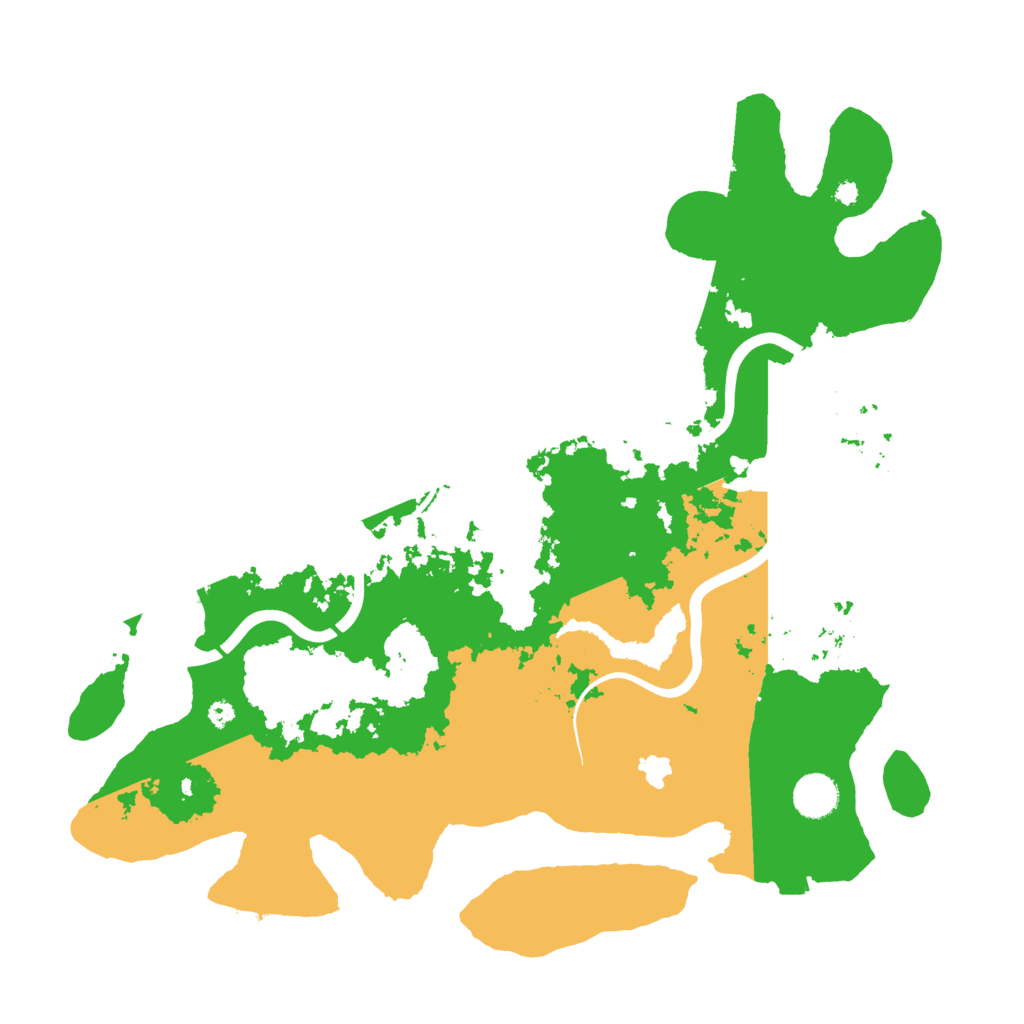 Biome Rust Map: Procedural Map, Size: 4000, Seed: 369687631
