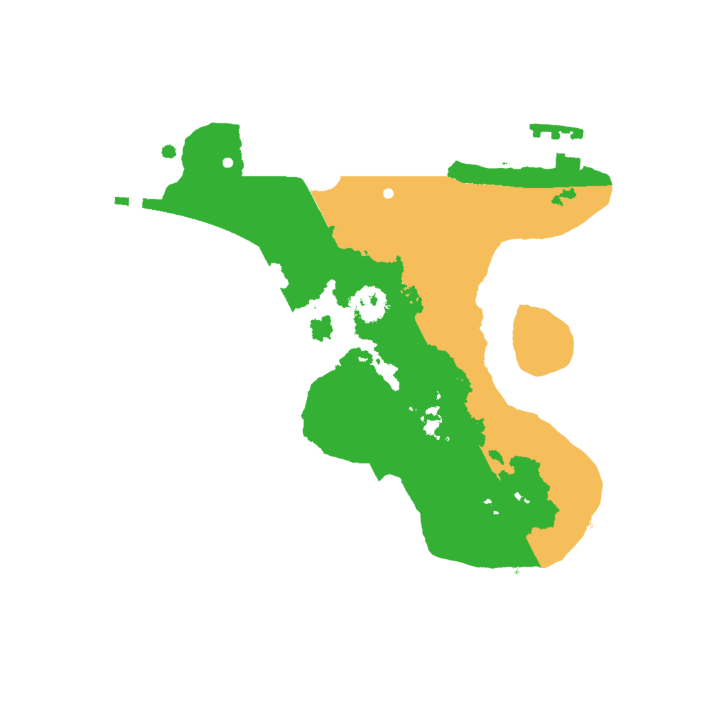 Biome Rust Map: Procedural Map, Size: 2000, Seed: 1970173400