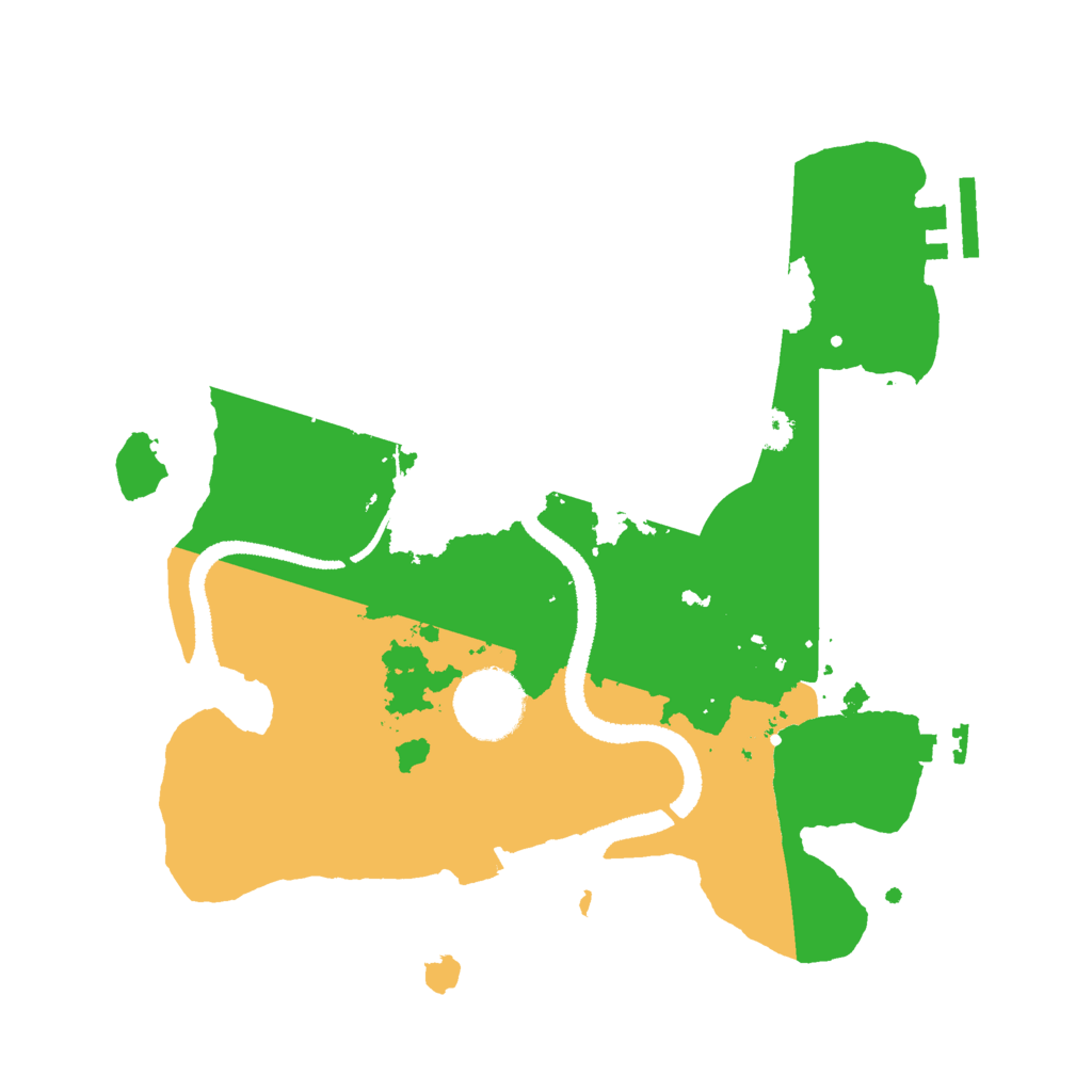 Biome Rust Map: Procedural Map, Size: 2750, Seed: 113325