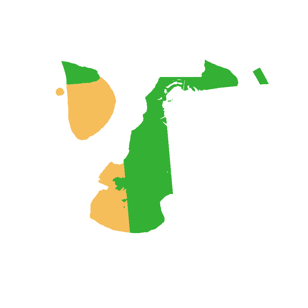 Biome Rust Map: Procedural Map, Size: 1500, Seed: 53023