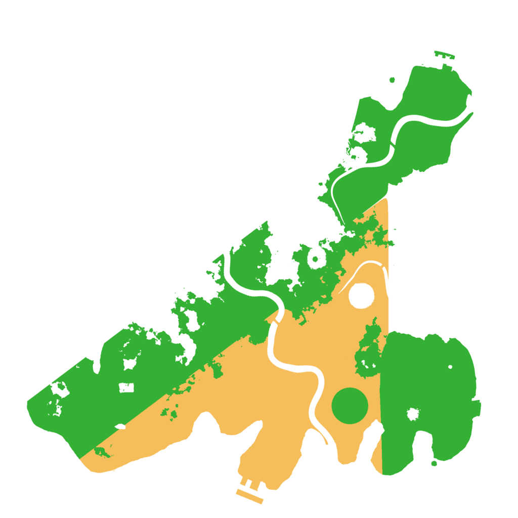 Biome Rust Map: Procedural Map, Size: 3750, Seed: 1996830985