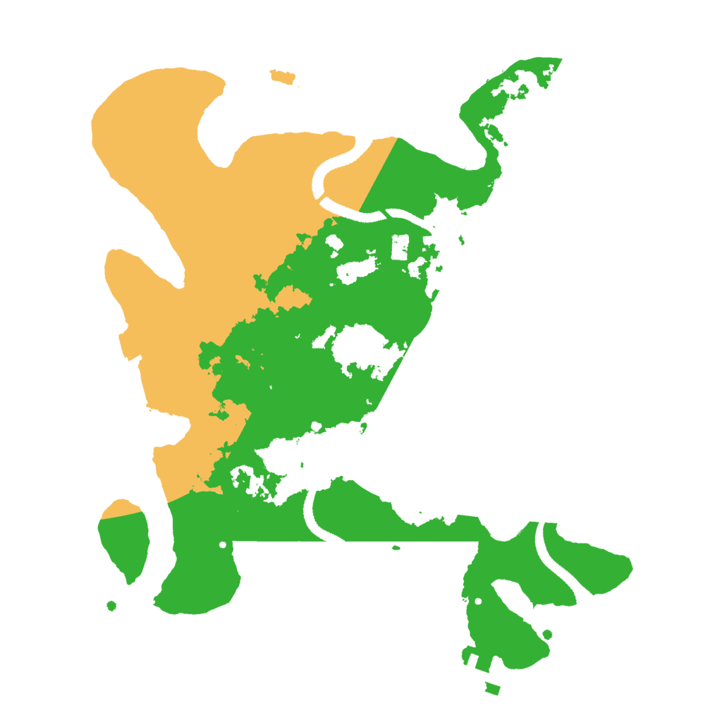 Biome Rust Map: Procedural Map, Size: 3000, Seed: 78971