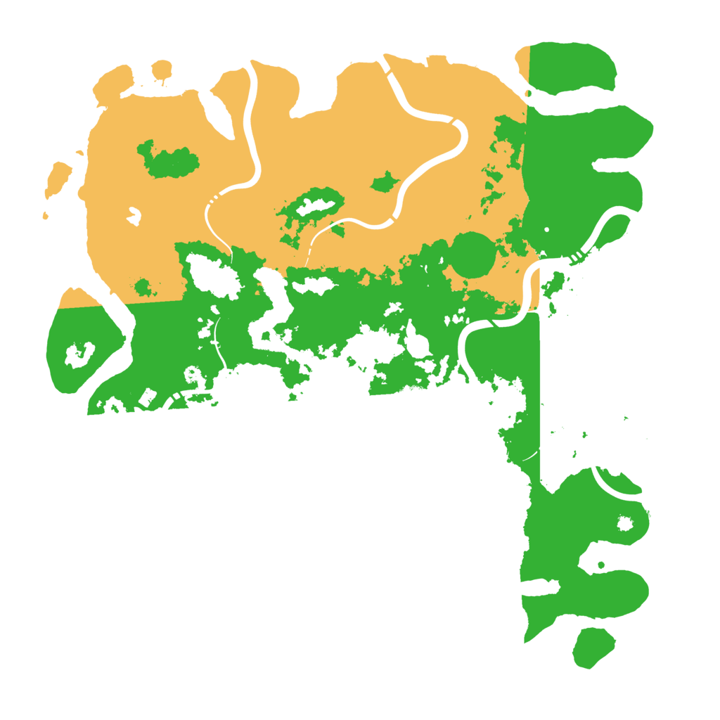Biome Rust Map: Procedural Map, Size: 4250, Seed: 1863999584